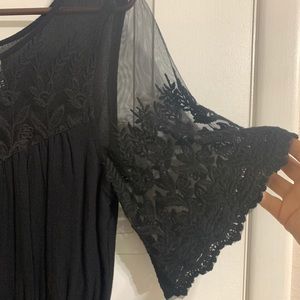 Sweet Embroidered Mini Dress